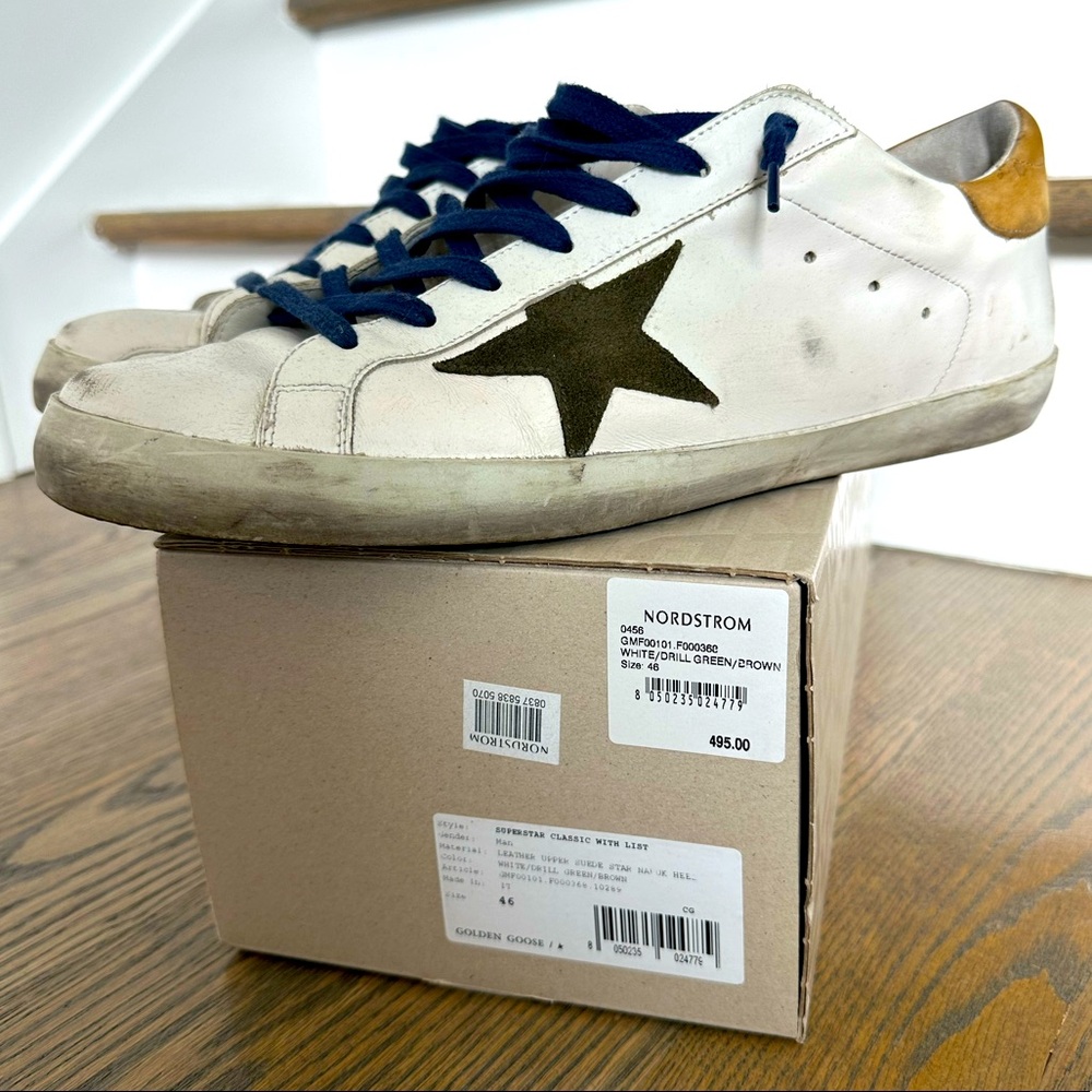 Golden Goose Super Star Sneaker, Men’s US13/46EU